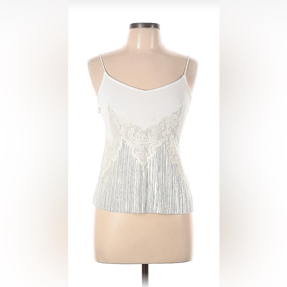 XXS Express Sleeveless White Blouse